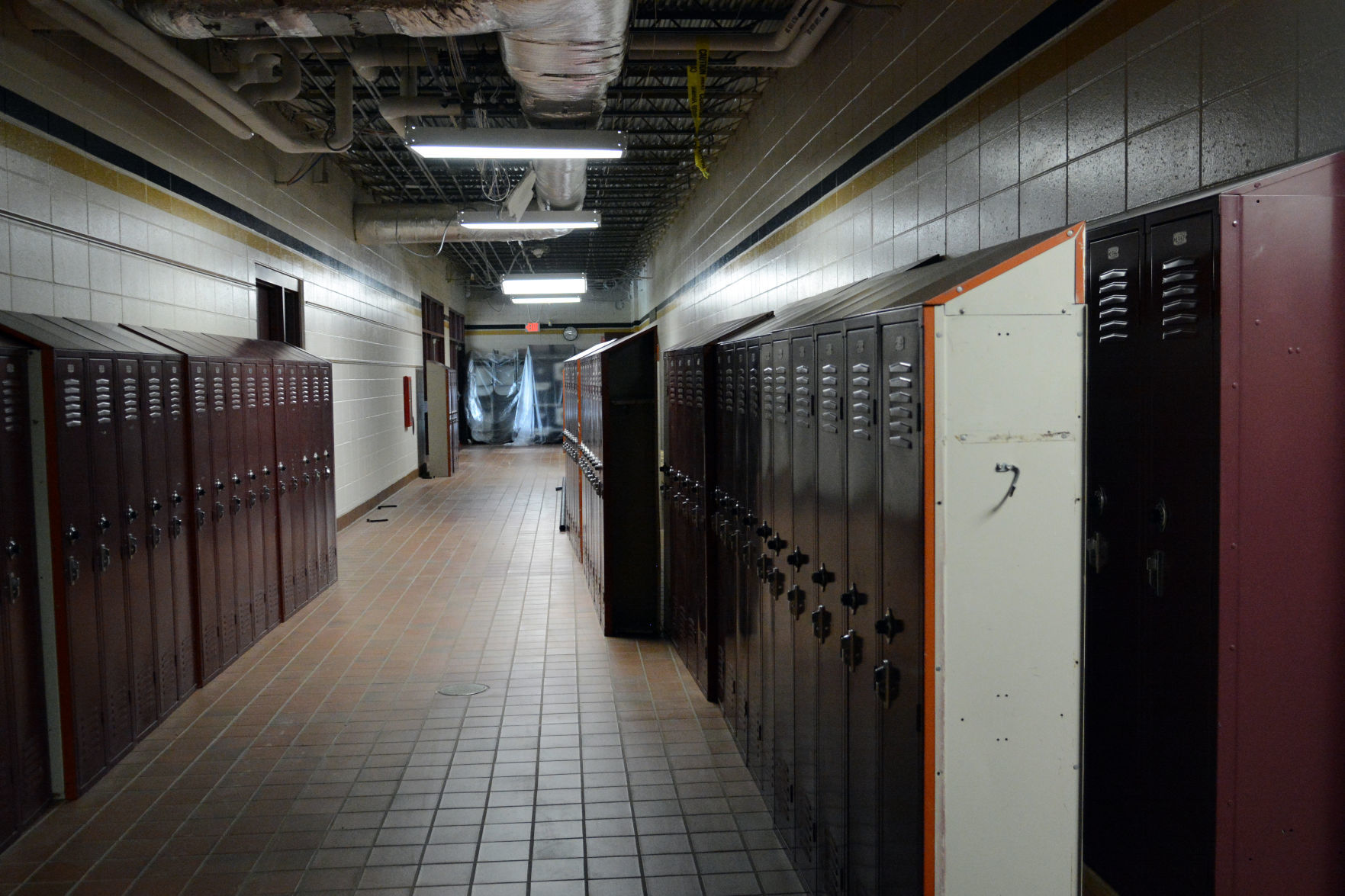 Baraboo middle school construction tour, June 23, 2020